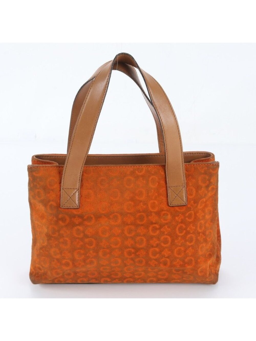 Celine C Macadam Leather Tote Bag Shoulder